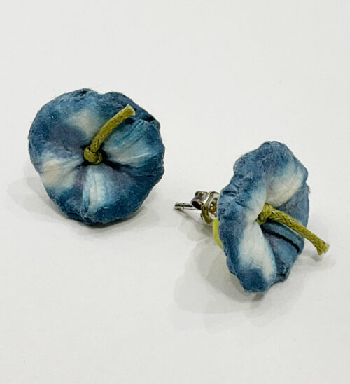 Begona Rentero, Little flowers for Antonio López, earrings