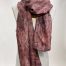 Isnia, silk scarf mauve