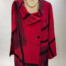 Alexis Abrams, blouse jacket red