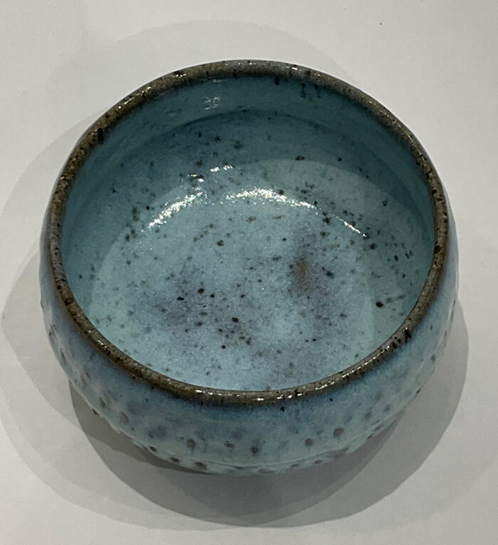 John Neely, blue grey hailstone bowl