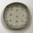 Fortuna -low bowl with grey dots