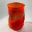Ted Jolda, party glass, persimmon glitter
