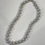 Chapin-Cao, silver grey pearl necklace large