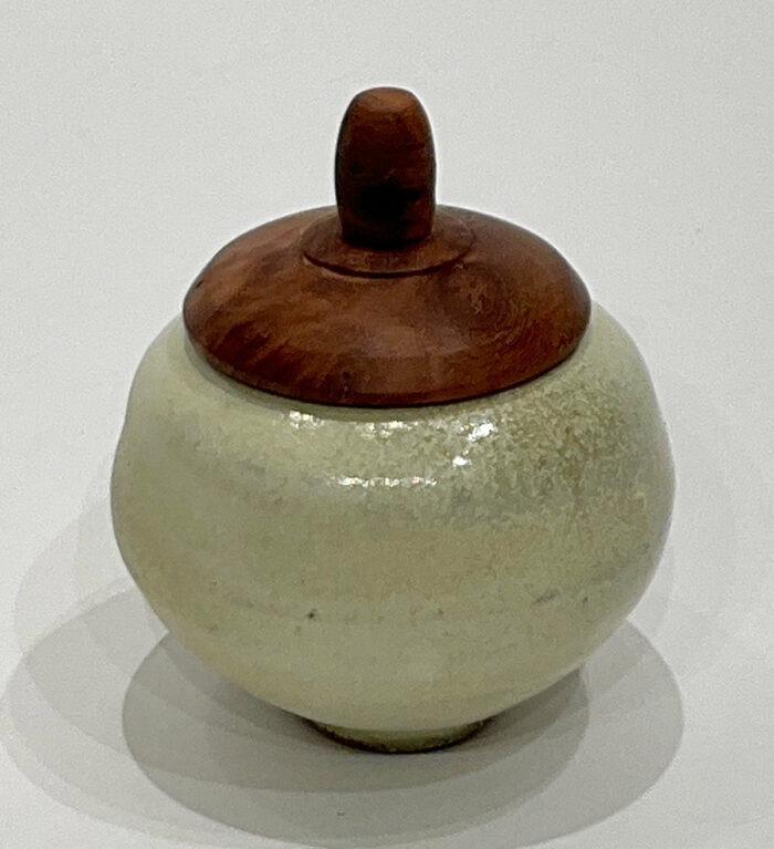 Reid Schoonover, Small Lidded Pot with Coolibah