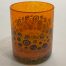 Hanson, Sunflower glass tumbler, orange