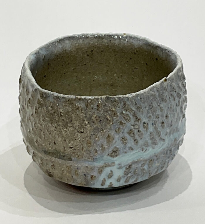 John Neely, white grey hailstone bowl