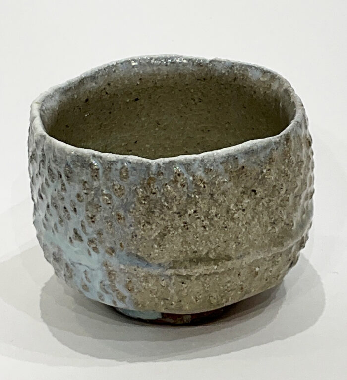 John Neely, white grey hailstone bowl