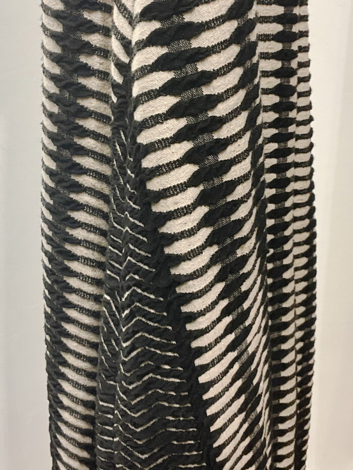 Giselle Shepatin, Chomp knit dress detail