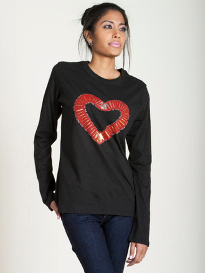 Mary Jaeger, Heart t-shirt