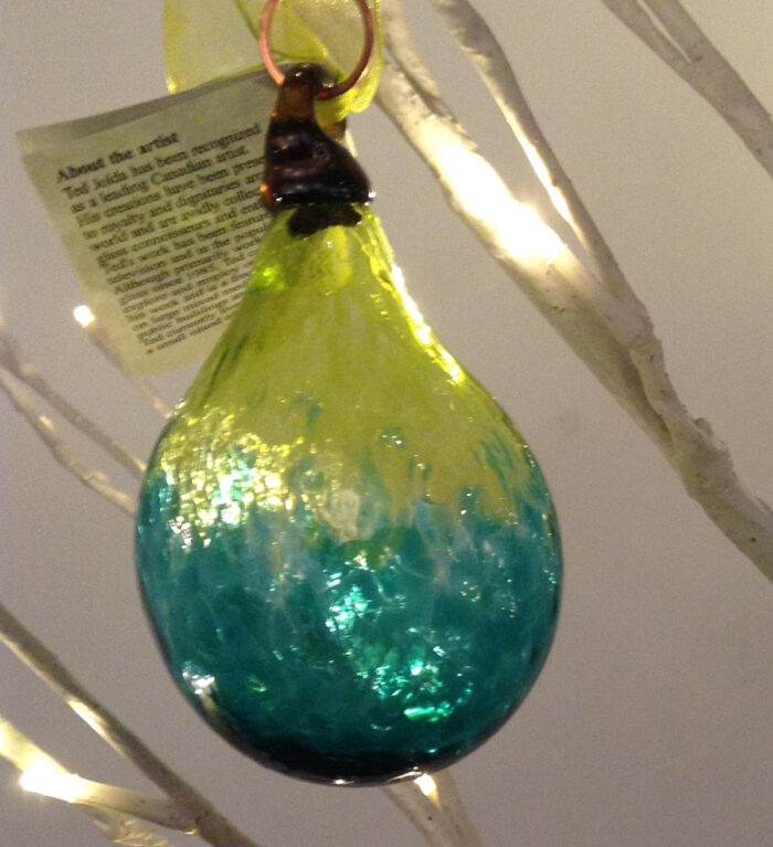 Ted Jolda, Green Fig Ornament